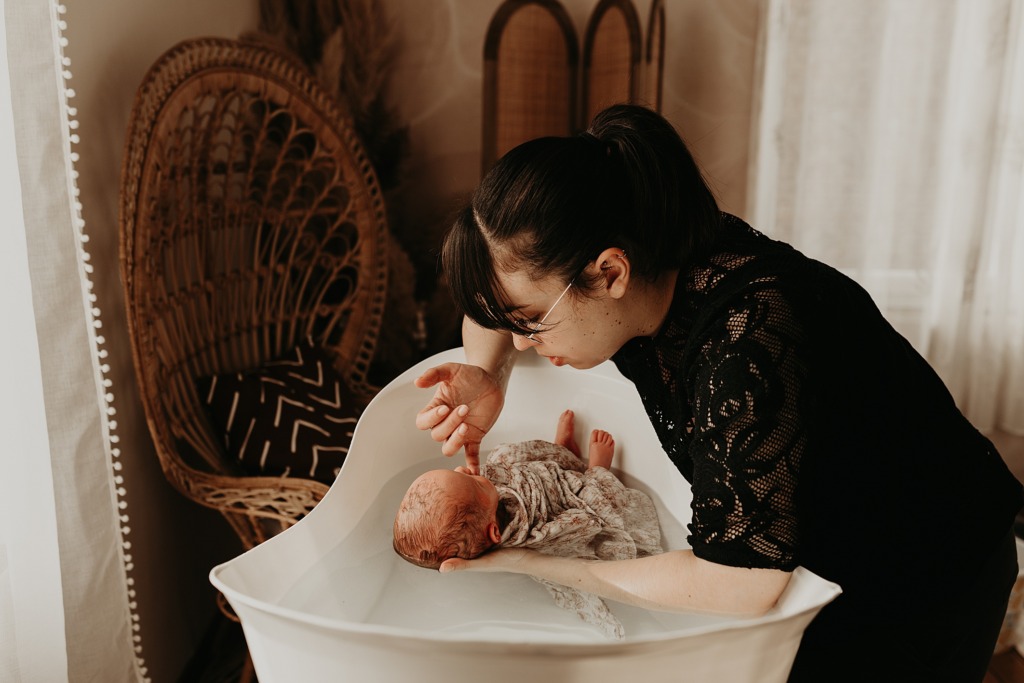 La Thalasso bain bébé ou Bain de Sonia photographié dans le Nord de la France.